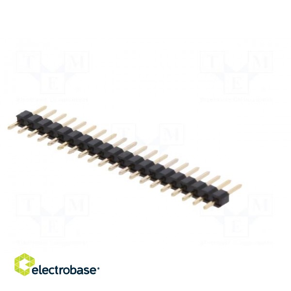 Pin header | pin strips | male | PIN: 20 | straight | 2mm | THT | 1x20 image 6