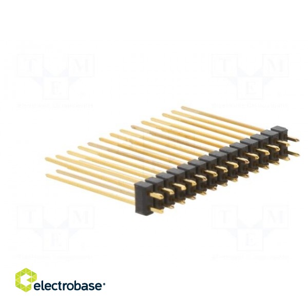 Connector: pin strips | pin header | male | PIN: 28 | straight | 2.54mm image 4