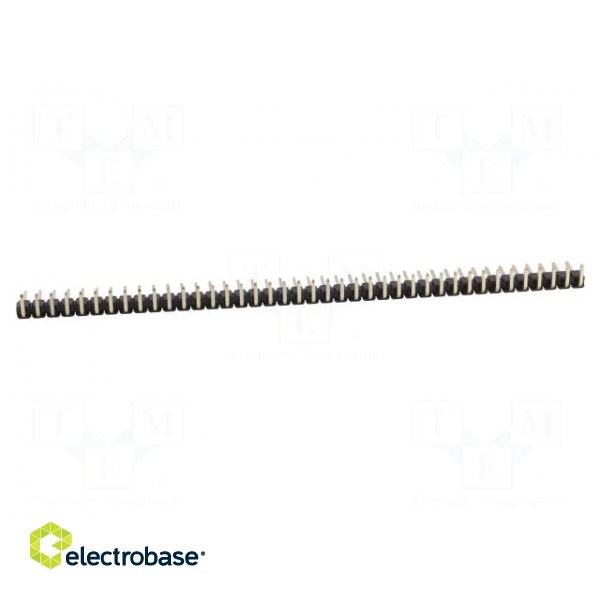 Pin header | pin strips | male | PIN: 40 | angled 90° | 2.54mm | THT | 1x40 image 5