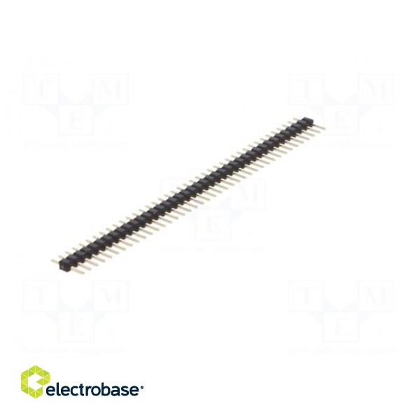 Pin header | pin strips | male | PIN: 40 | straight | 2mm | THT | 1x40 image 8