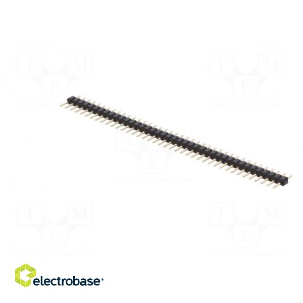 Pin header | pin strips | male | PIN: 40 | straight | 2mm | THT | 1x40 paveikslėlis 2