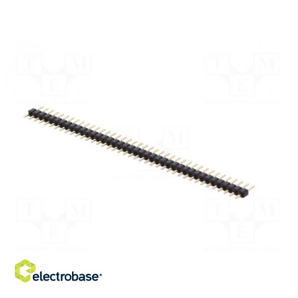 Pin header | pin strips | male | PIN: 40 | straight | 2mm | THT | 1x40 paveikslėlis 6
