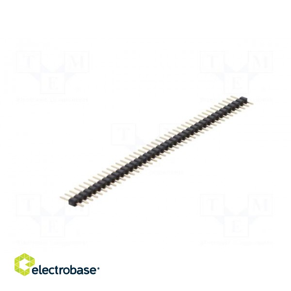 Pin header | pin strips | male | PIN: 40 | straight | 2mm | THT | 1x40 image 4