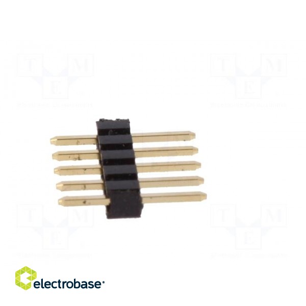 Pin header | pin strips | male | PIN: 5 | straight | 2mm | THT | 1x5 image 7