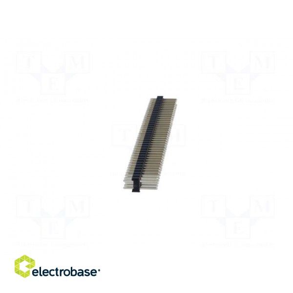 Pin header | pin strips | male | PIN: 80 | straight | 2.54mm | THT | 2x40 image 7