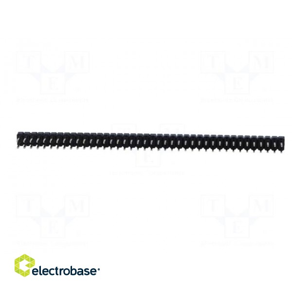 Pin header | pin strips | male | PIN: 80 | straight | 2.54mm | THT | 2x40 image 9