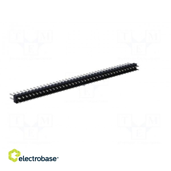 Pin header | pin strips | male | PIN: 80 | straight | 2.54mm | THT | 2x40 image 4