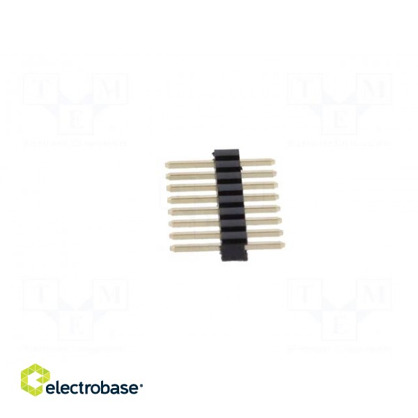 Pin header | pin strips | male | PIN: 8 | straight | 2mm | THT | 1x8 image 3