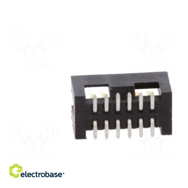 Socket | IDC | Minitek127 | male | PIN: 12 | vertical | 1.27mm | SMT | 2x6 paveikslėlis 5