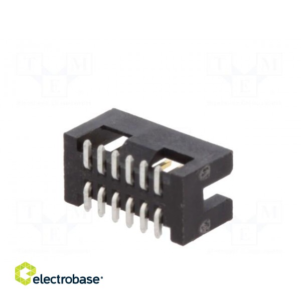 Socket | IDC | Minitek127 | male | PIN: 12 | vertical | 1.27mm | SMT | 2x6 image 6