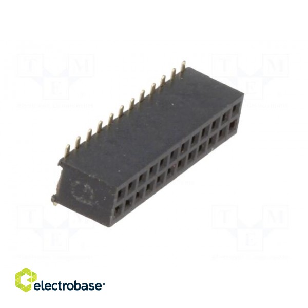 Connector: pin strips | socket | female | PIN: 24 | straight | 1.27mm image 8