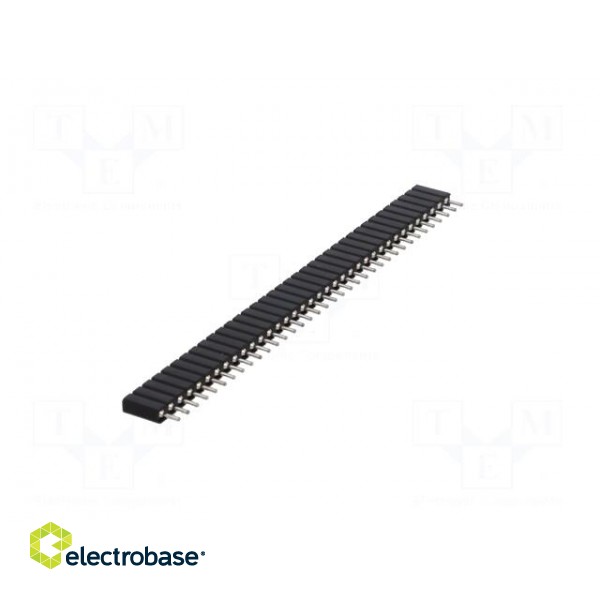 Socket | pin strips | female | PIN: 36 | straight | 2.54mm | THT | 1x36 фото 4