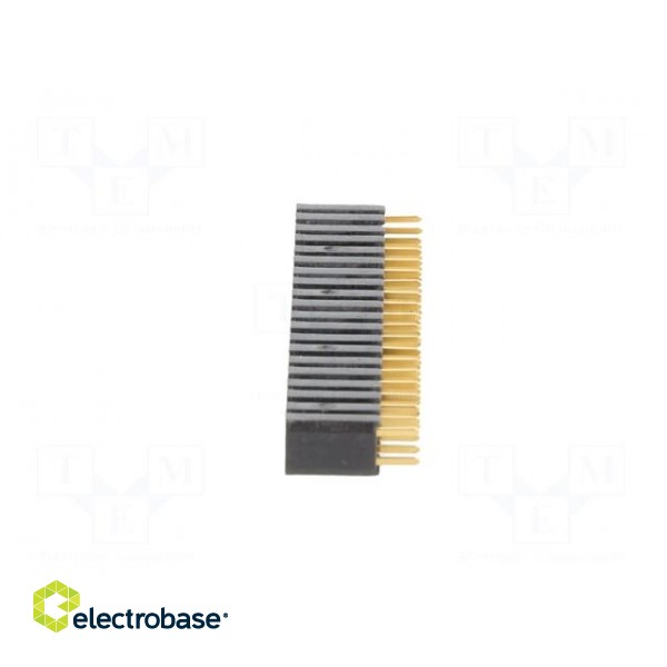 Socket | pin strips | female | PIN: 40 | straight | 2.54mm | THT | 2x20 фото 3