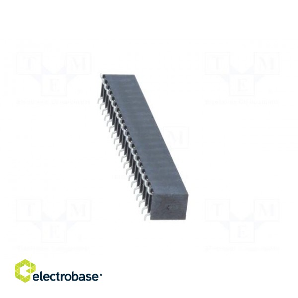 Socket | pin strips | female | PIN: 40 | vertical | 2.54mm | SMT | 2x20 фото 7