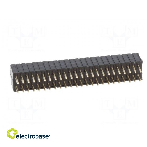 Socket | pin strips | female | PIN: 48 | straight | 1.27mm | THT | 2x24 image 5