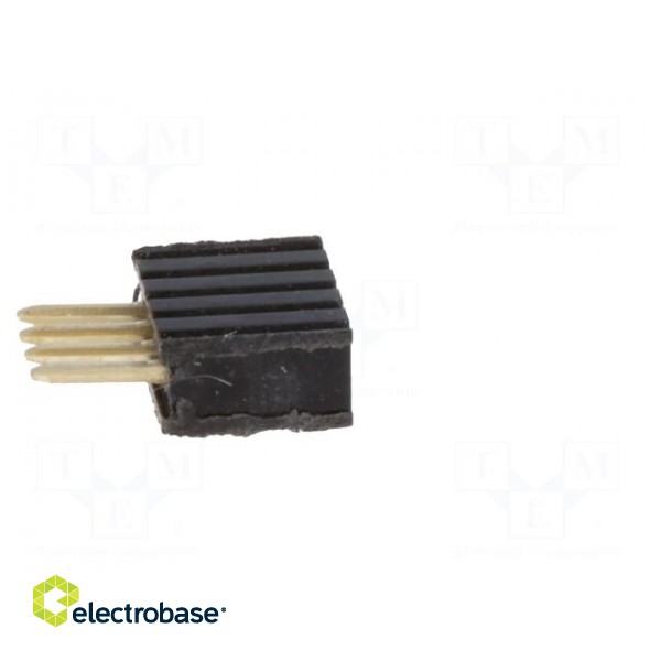 Socket | pin strips | female | PIN: 4 | straight | 1.27mm | THT | 1x4 image 7