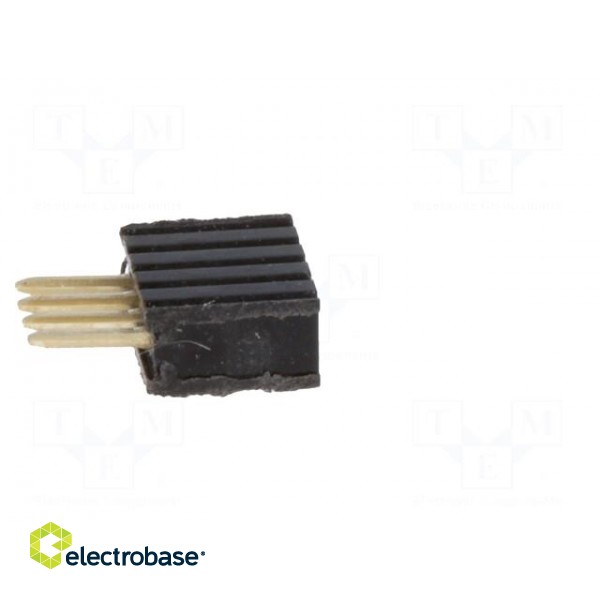 Socket | pin strips | female | PIN: 4 | straight | 1.27mm | THT | 1x4 paveikslėlis 7