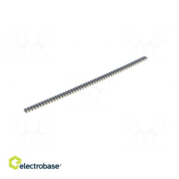 Socket | pin strips | female | PIN: 50 | turned contacts | straight image 8