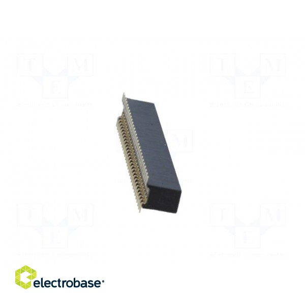 Socket | pin strips | female | PIN: 56 | straight | 1.27mm | SMT | 2x28 image 7