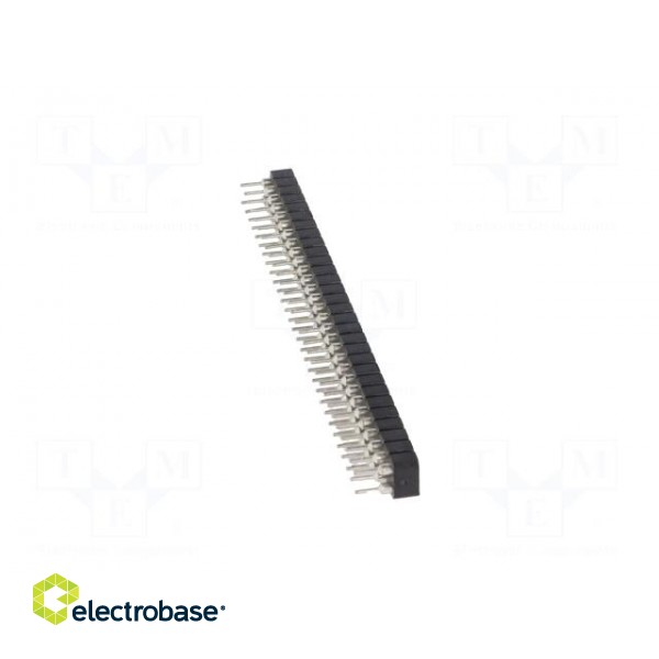 Socket | pin strips | female | PIN: 60 | turned contacts | straight image 7