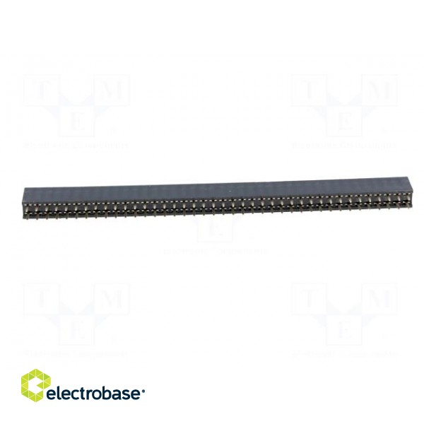 Socket | pin strips | female | PIN: 80 | straight | 2.54mm | THT | 2x40 image 5