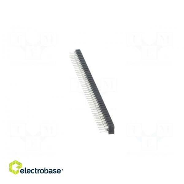 Socket | pin strips | female | PIN: 80 | turned contacts | straight image 7