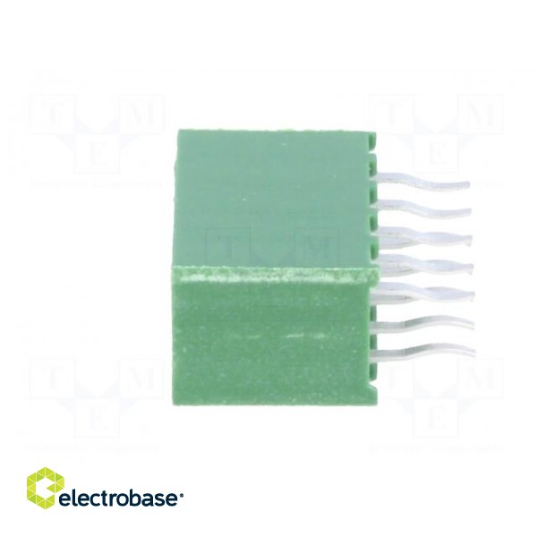 Socket | pin strips | HV-100 | female | PIN: 10 | straight | 2.54mm | THT image 3