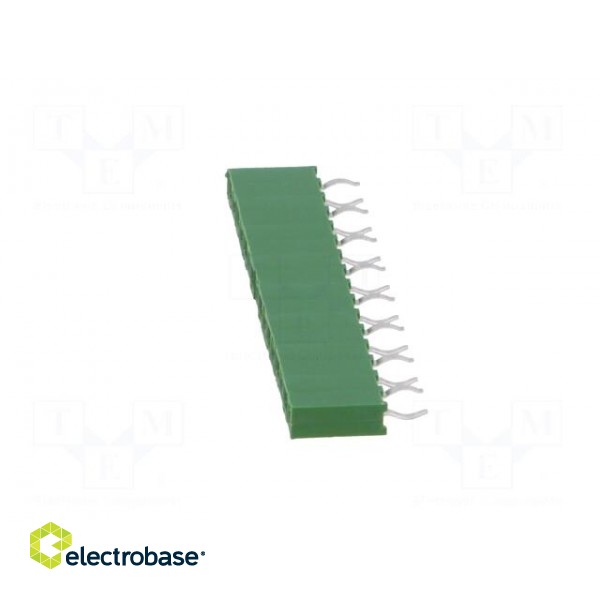 Socket | pin strips | HV-100 | female | PIN: 16 | straight | 2.54mm | THT image 3