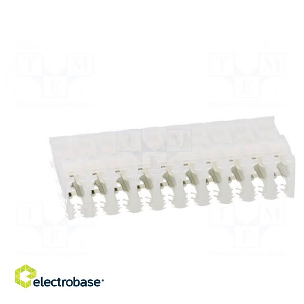 Plug | wire-board | female | PIN: 10 | 3.96mm | IDC | for cable | MAS-CON paveikslėlis 5