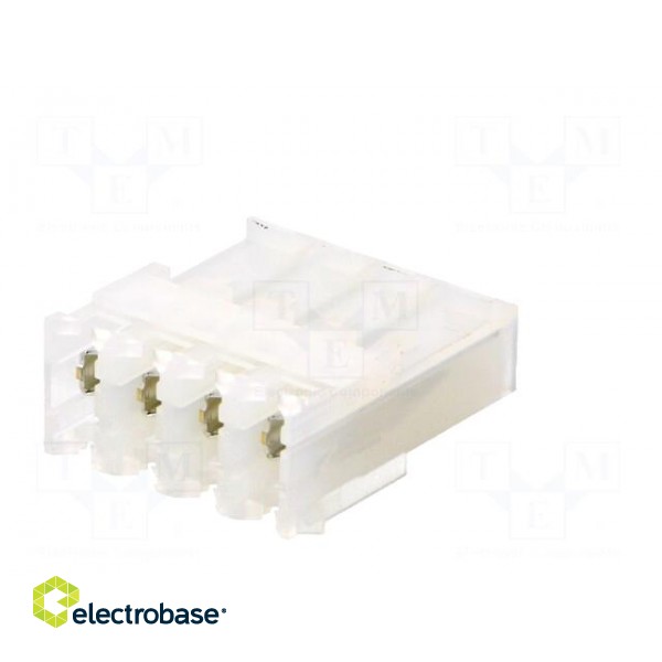 Plug | wire-board | female | PIN: 4 | 3.96mm | IDC | for cable | MAS-CON paveikslėlis 6