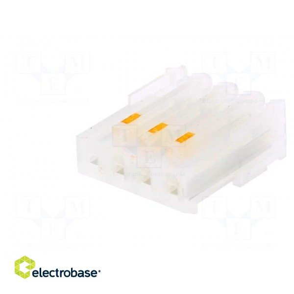 Plug | wire-board | female | PIN: 4 | 3.96mm | IDC | for cable | MAS-CON image 3