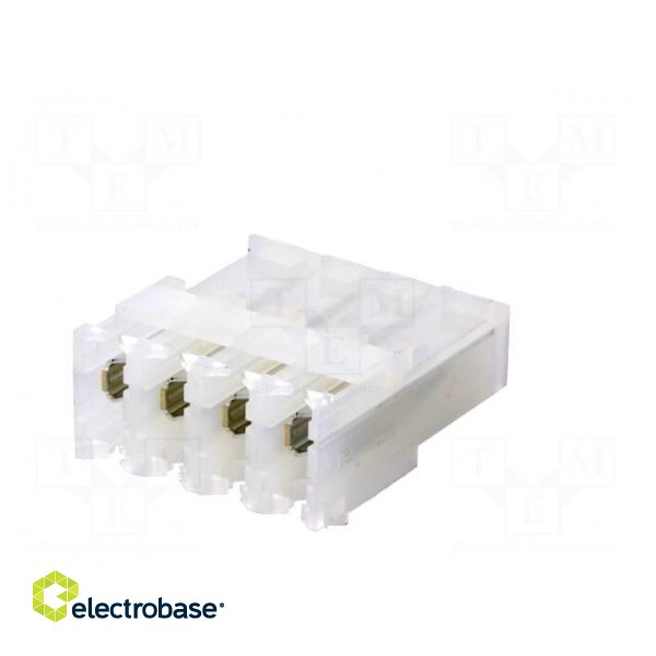 Plug | wire-board | female | PIN: 4 | 3.96mm | IDC | for cable | MAS-CON фото 6