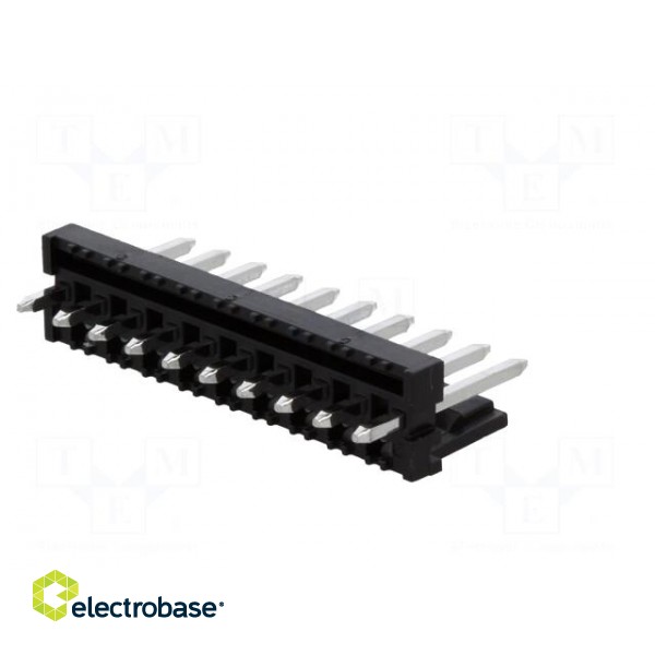 Socket | wire-board | male | PIN: 10 | 3.96mm | THT | MAS-CON | tinned image 6