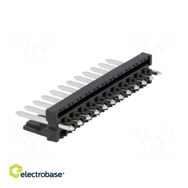 Socket | wire-board | male | PIN: 12 | 3.96mm | THT | MAS-CON | tinned фото 4