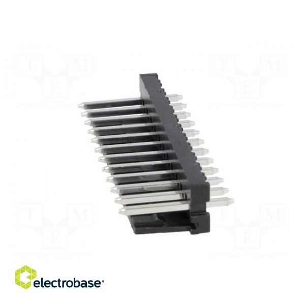 Socket | wire-board | male | PIN: 12 | 3.96mm | THT | MAS-CON | tinned image 3