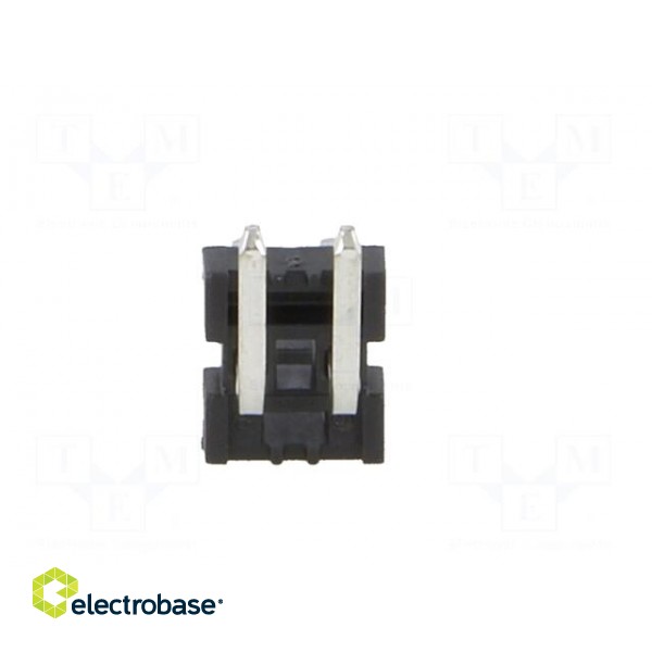 Socket | wire-board | male | PIN: 2 | 3.96mm | THT | MAS-CON | tinned image 5