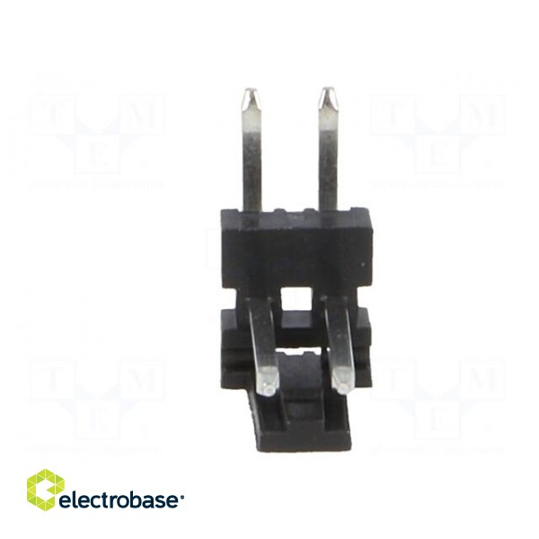Socket | wire-board | male | PIN: 2 | 3.96mm | THT | MAS-CON | tinned image 9