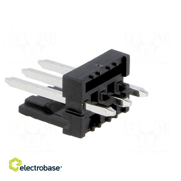 Socket | wire-board | male | PIN: 3 | 3.96mm | THT | MAS-CON | tinned image 4