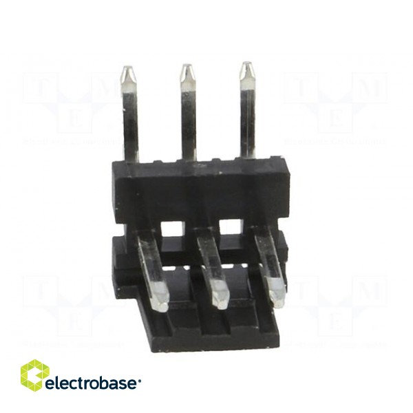 Socket | wire-board | male | PIN: 3 | 3.96mm | THT | MAS-CON | tinned image 9