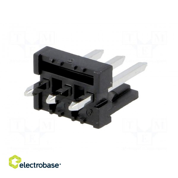 Socket | wire-board | male | PIN: 3 | 3.96mm | THT | MAS-CON | tinned image 6