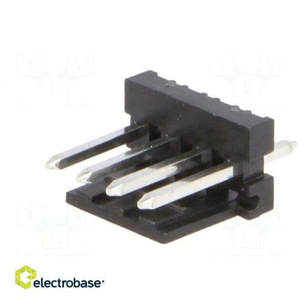 Socket | wire-board | male | PIN: 4 | 3.96mm | THT | MAS-CON | tinned image 2