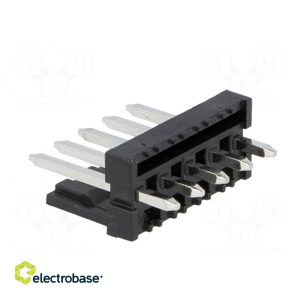 Socket | wire-board | male | PIN: 5 | 3.96mm | THT | MAS-CON | tinned image 4