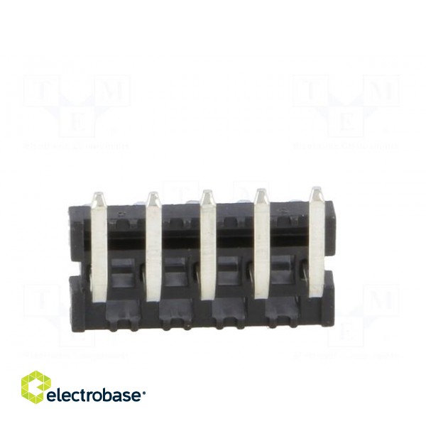Socket | wire-board | male | PIN: 5 | 3.96mm | THT | MAS-CON | tinned paveikslėlis 5