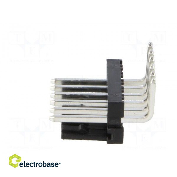 Socket | wire-board | male | PIN: 6 | 3.96mm | THT | MAS-CON | tinned image 3