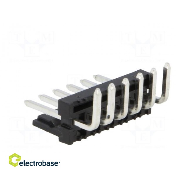 Socket | wire-board | male | PIN: 6 | 3.96mm | THT | MAS-CON | tinned image 4