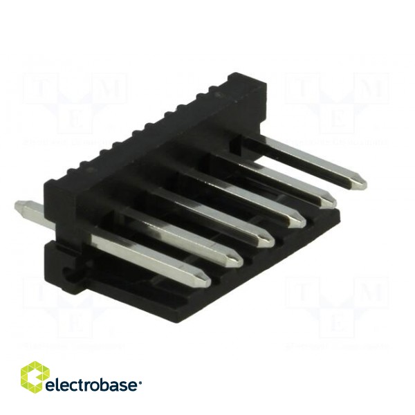 Socket | wire-board | male | PIN: 6 | 3.96mm | THT | MAS-CON | tinned image 8