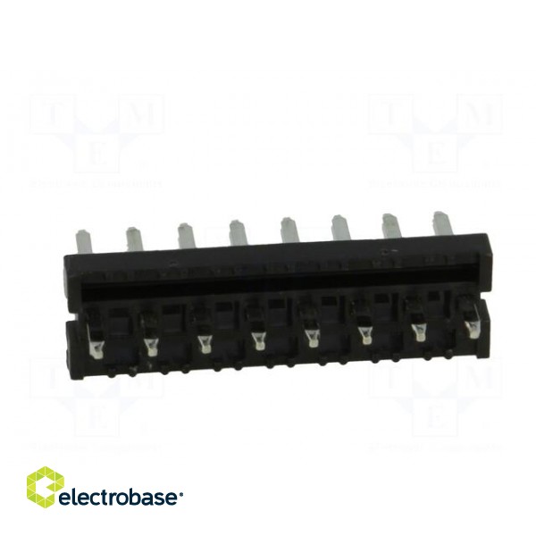 Socket | wire-board | male | PIN: 8 | 3.96mm | THT | MAS-CON | tinned image 5