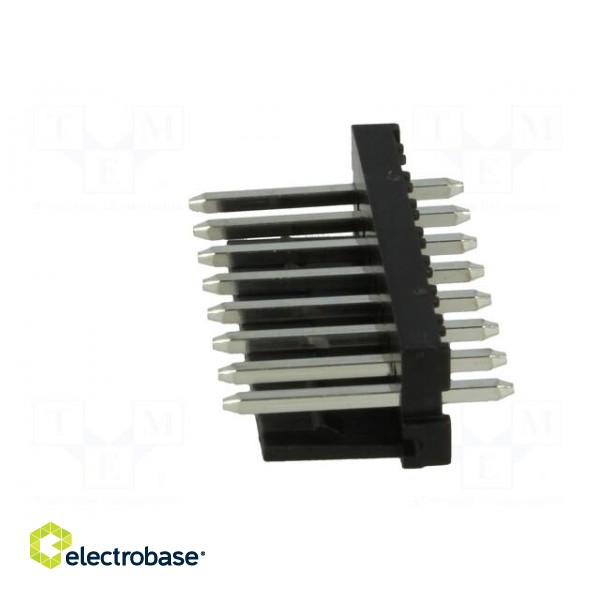 Socket | wire-board | male | PIN: 8 | 3.96mm | THT | MAS-CON | tinned image 3