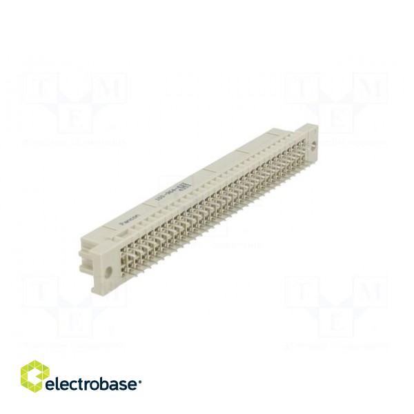 Socket | DIN 41612 | type C | female | PIN: 64 | a+c | THT | straight | 3A image 4