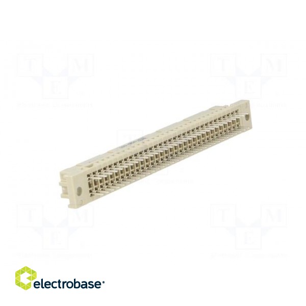 Socket | DIN 41612 | type C | female | PIN: 64 | a+c | THT | straight | 3A image 4
